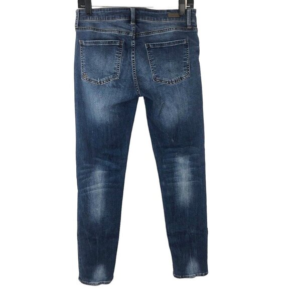 Kut From The Kloth Catherine Boyfriend Jeans Women's Size 2 Medium Wash Denim - Picture 6 of 10